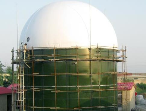 biogas station tanks