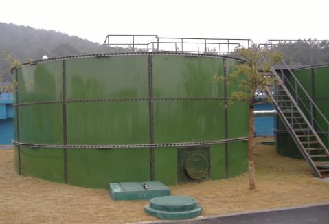 bolted biogas storage silo
