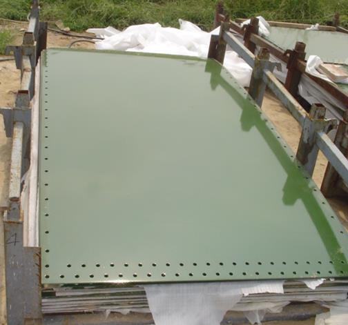 enamel coated steel sheet