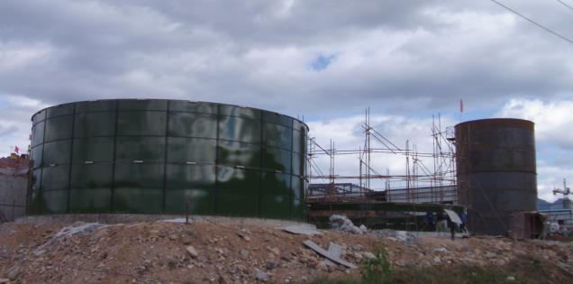 factory-coated bolted steel tanks for water storage