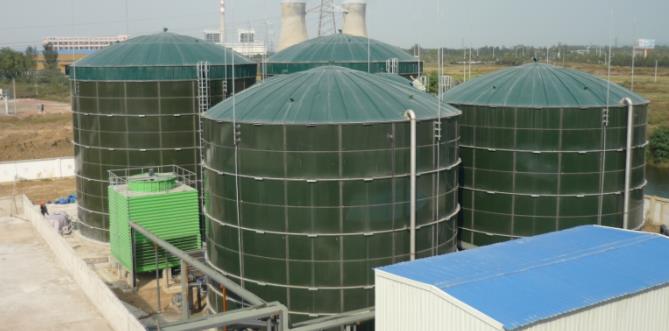 glass lined steel tanks for fire Water storage