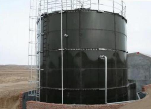 large bolted waste water tanks