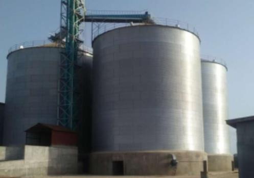 steel food grain silo