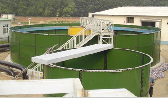 wastewater bolted storage tanks