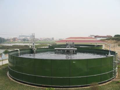 Enamel water tank case