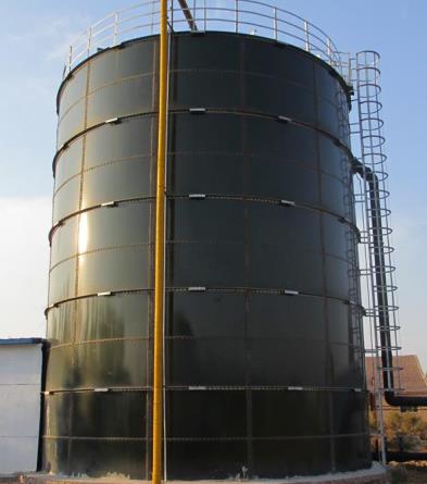 enamel bolted silo